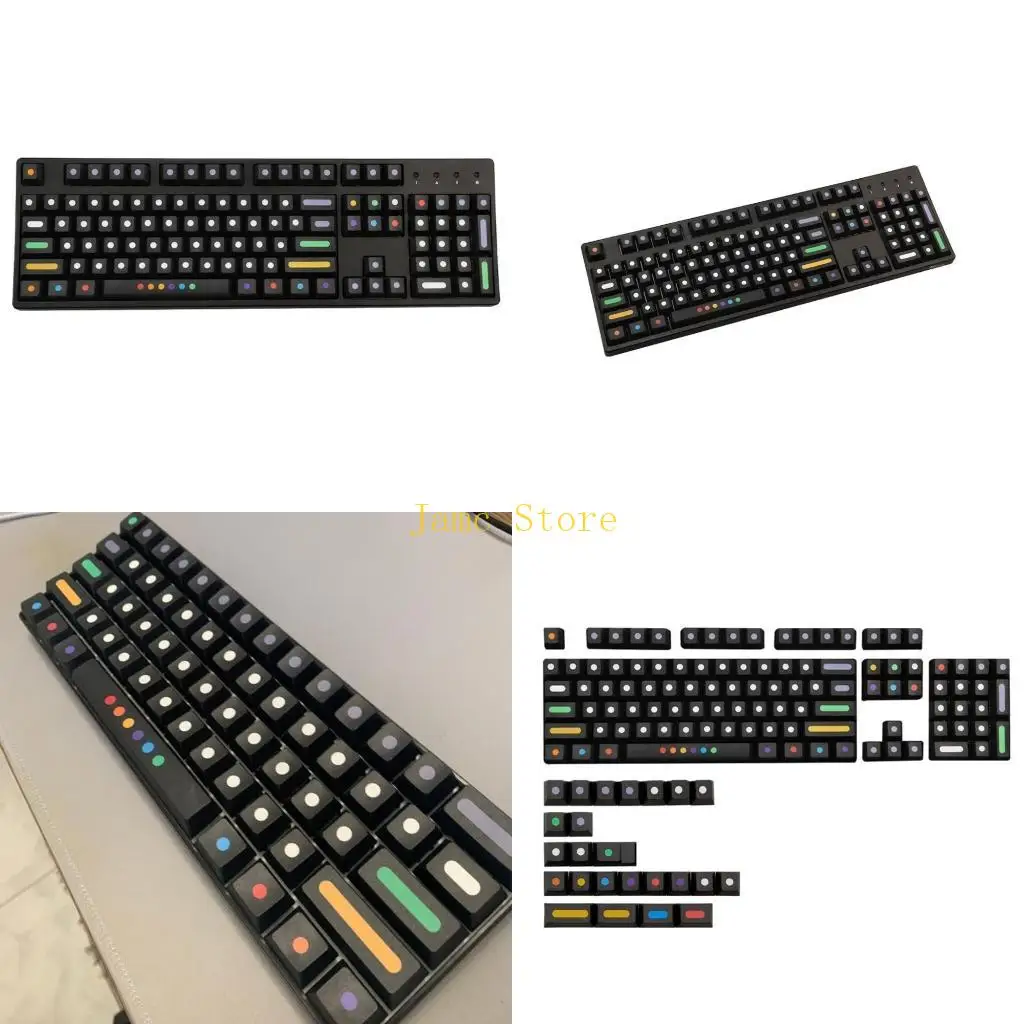 LX0B PBT Five Sides Dye-subbed 128 Keycaps Cherry Profile Beautful Dots Strips Ful
LX0B PBT Five Sides Dye-subbed 128 Keycaps Cherry Profile Beautful Dots Strips Ful