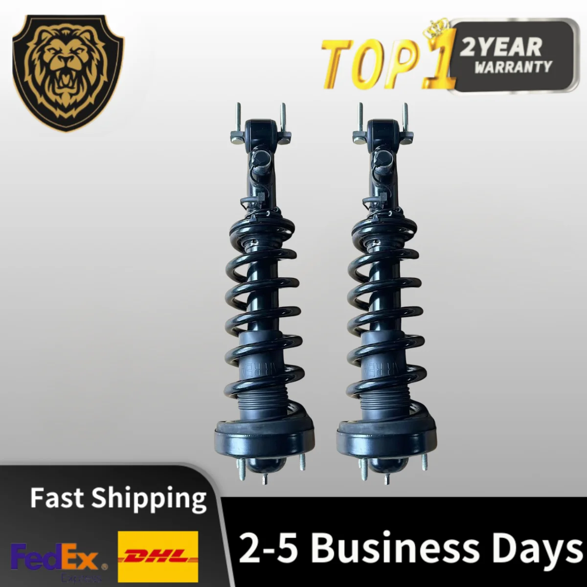 Pair Front L&R Shock Struts Assys w/Active Fit Lincoln Navigator Ford Expedition JL1Z18124D, JL1Z18124C, AST84828, AST84827,
Pair Front L&R Shock Struts Assys w/Active Fit Lincoln Navigator Ford Expedition JL1Z18124D, JL1Z18124C, AST84828, AST84827,