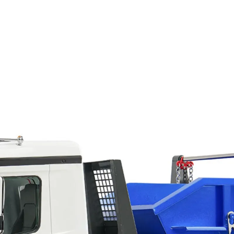 3Speed LESU Skip Loader 3363 Metal 4X4 Chassis 1/14 RC Hydraulic Swing Arm Garbage Dump Truck Light Sound Hub Reduction Axle
3Speed LESU Skip Loader 3363 Metal 4X4 Chassis 1/14 RC Hydraulic Swing Arm Garbage Dump Truck Light Sound Hub Reduction Axle