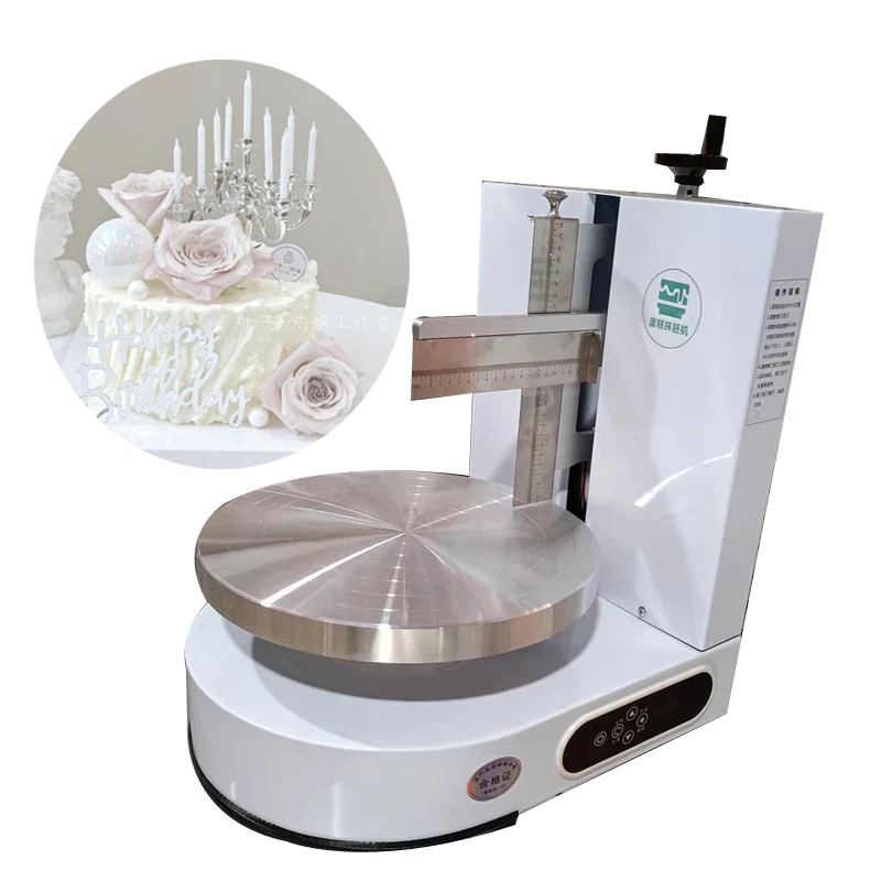 4-12 Inch Automatic Cake Cream Spreading Coating Filling Machine Electric Cake Bread Cream Decoration Spreader Smoothing Machine
4-12 Inch Automatic Cake Cream Spreading Coating Filling Machine Electric Cake Bread Cream Decoration Spreader Smoothing Machine