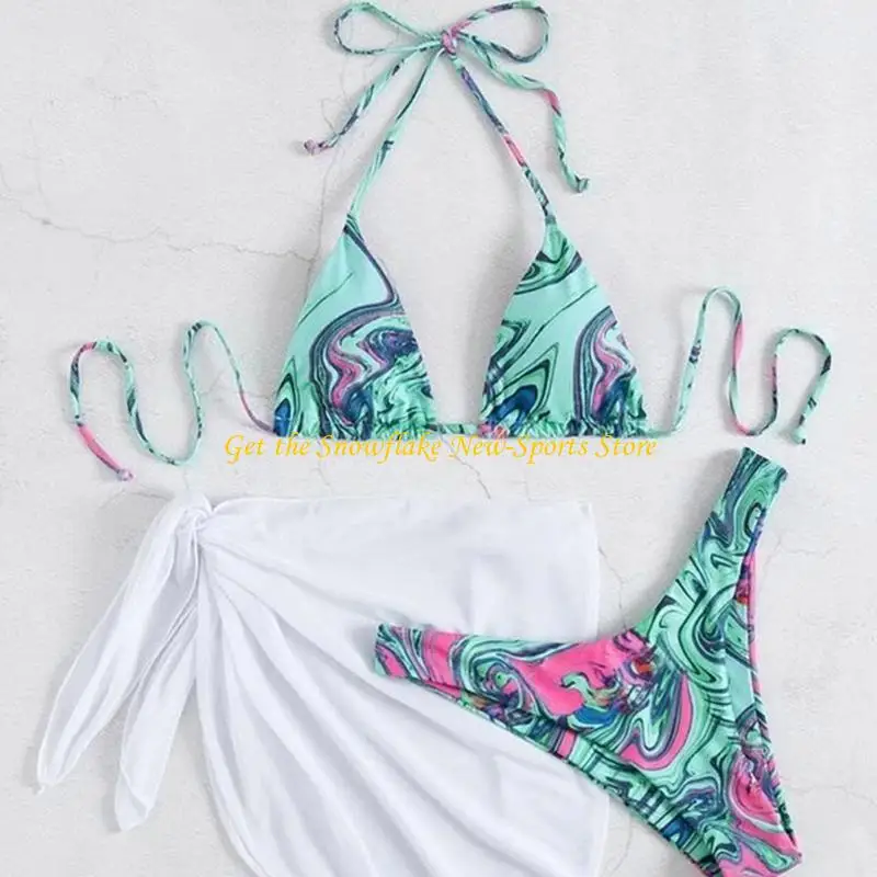 E56D Womens Split Swimsuit Comfortable 3-Pieces Swimming Suit Wrap High Cut Beachwear
E56D Womens Split Swimsuit Comfortable 3-Pieces Swimming Suit Wrap High Cut Beachwear