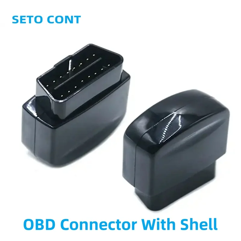 All Black OBDII Shell OBD2 Case Assembled Male Connector 16 Pin 12V ST-SOH-014A OBD Auto Diagnostic Connector with Housing
All Black OBDII Shell OBD2 Case Assembled Male Connector 16 Pin 12V ST-SOH-014A OBD Auto Diagnostic Connector with Housing
