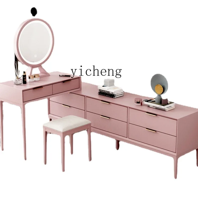 Minimalist Solid Wood Stone Plate Dressing Table TV Cabinet Integrated Assembled Cabinet Light Luxury
Minimalist Solid Wood Stone Plate Dressing Table TV Cabinet Integrated Assembled Cabinet Light Luxury