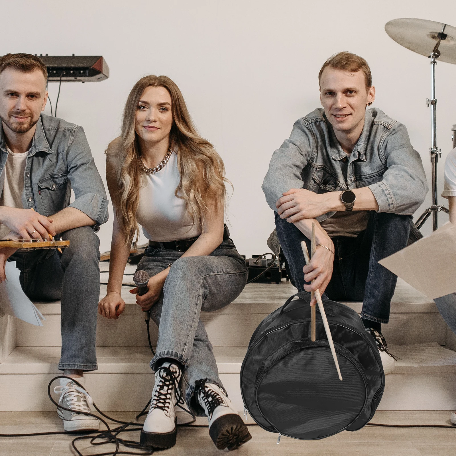 Snare Drum Bag Durable Oxford Cloth Storage Carry Pouch Portable Snare Drum Protection Bag Storage Pouch for Instrument
Snare Drum Bag Durable Oxford Cloth Storage Carry Pouch Portable Snare Drum Protection Bag Storage Pouch for Instrument