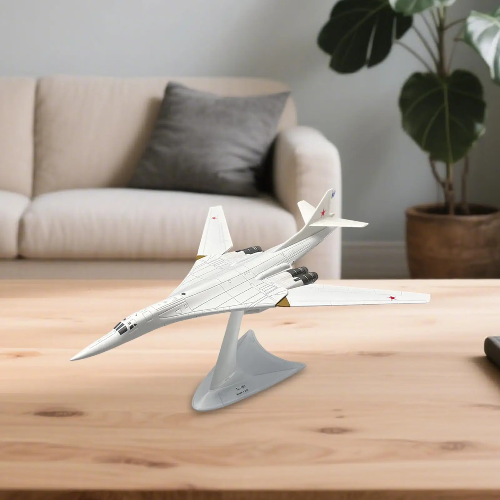 1/200 Scale TU160 Fighter Model Toy Realistic with Display Stand Alloy Diecast Plane Model for Cafes Shelf Bar Bedroom Office
1/200 Scale TU160 Fighter Model Toy Realistic with Display Stand Alloy Diecast Plane Model for Cafes Shelf Bar Bedroom Office