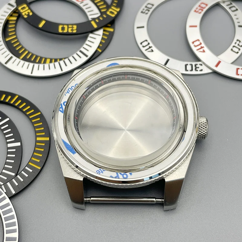 NH35 King Samurai Case Sapphire Crystal Glass Sealed Back Fits 28.5mm Dial Fits NH35 NH36 7S 4R Automatic Movement Men's Watch
NH35 King Samurai Case Sapphire Crystal Glass Sealed Back Fits 28.5mm Dial Fits NH35 NH36 7S 4R Automatic Movement Men's Watch