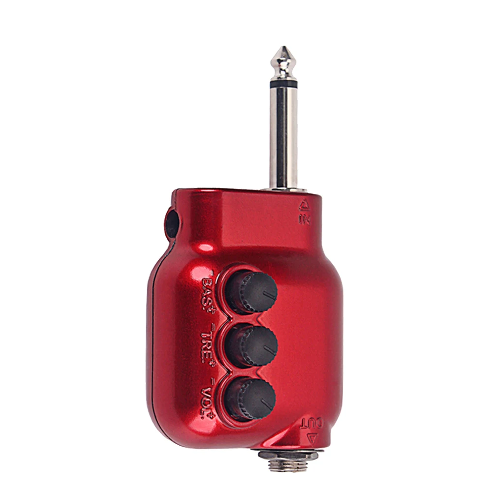 Preamplifier Mini Plug Bass Treble EQ Volume Control Guitar Amplifier Preamplifier ABS Compact Lightweight Durable
Preamplifier Mini Plug Bass Treble EQ Volume Control Guitar Amplifier Preamplifier ABS Compact Lightweight Durable