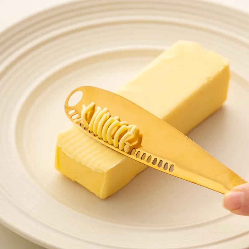 Butter Knife Holes Cheese Dessert Knife Stainless Steel Jam Knife Cutlery Toast Wipe Cream Bread Cheese Cutter Kitchen Tools
Butter Knife Holes Cheese Dessert Knife Stainless Steel Jam Knife Cutlery Toast Wipe Cream Bread Cheese Cutter Kitchen Tools