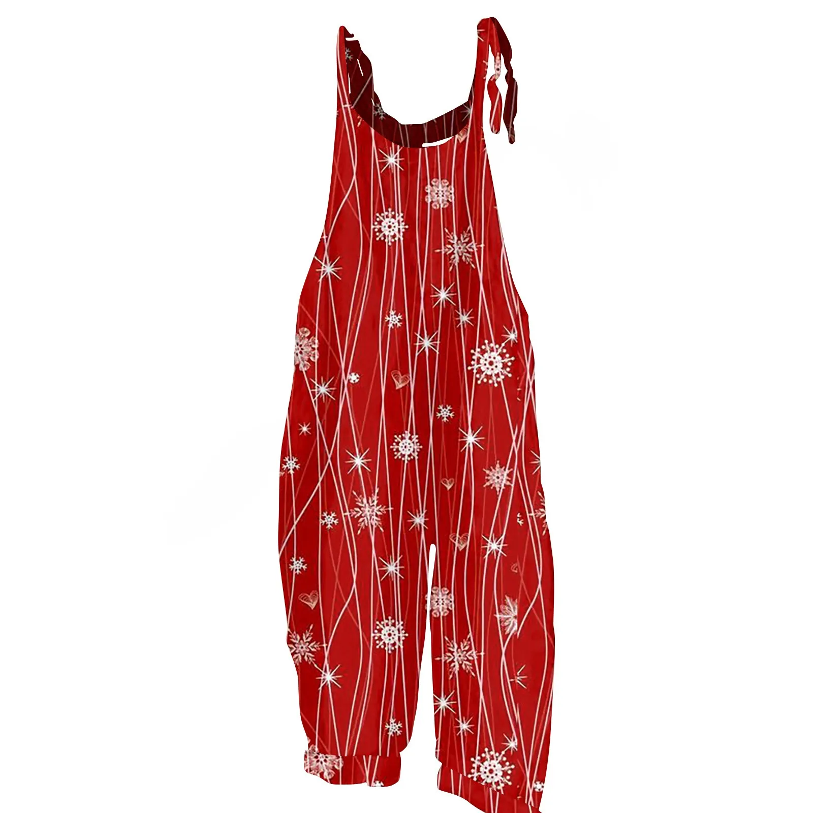 Suspenders Loose Jumpsuit Women Christmas Pocket Boho Beach Holiday Wide-Leg Trousers 2023 Spring Summer Casual Solid Rompe
Suspenders Loose Jumpsuit Women Christmas Pocket Boho Beach Holiday Wide-Leg Trousers 2023 Spring Summer Casual Solid Rompe