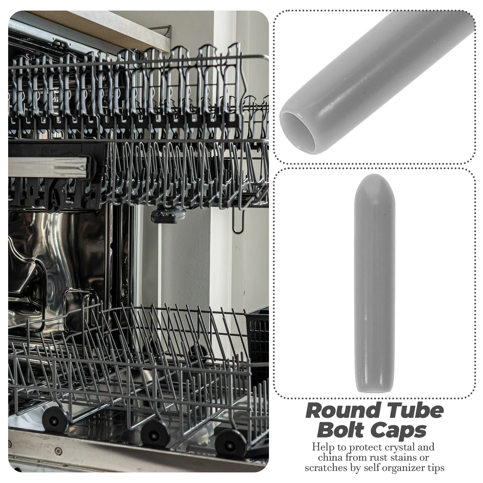 150pcs Dishwasher Protection Cap Grey Pvc Universal Rack Covers Crystal China Guard Rust Stain Scratch Prong Thread Screw
150pcs Dishwasher Protection Cap Grey Pvc Universal Rack Covers Crystal China Guard Rust Stain Scratch Prong Thread Screw