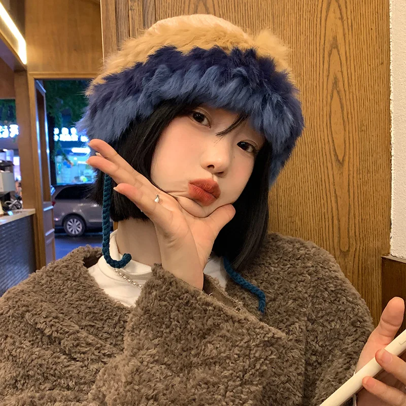 Winter Women's Hat Warm Plush Cap Autumn and Winter Knitted Headgear Outdoor Warmer Beanies Cap
Winter Women's Hat Warm Plush Cap Autumn and Winter Knitted Headgear Outdoor Warmer Beanies Cap