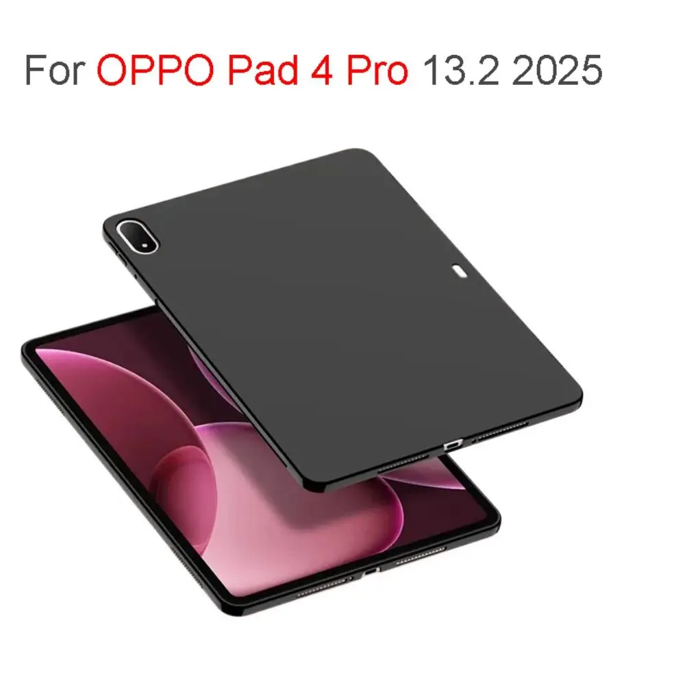 New TPU Tablet Case Shockproof Anti-Scratch Back Cover Ultra-thin Soft Protective Shell for OPPO Pad 4 Pro 13.2 inch 2025
New TPU Tablet Case Shockproof Anti-Scratch Back Cover Ultra-thin Soft Protective Shell for OPPO Pad 4 Pro 13.2 inch 2025