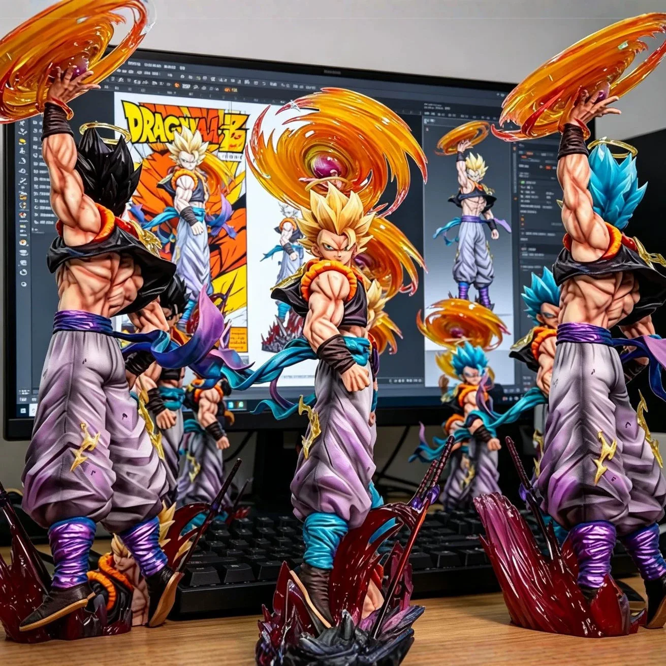 Jt Studio Clouds Rising Gogeta Dragon Ballz Infinite Ssj3 18.5inch/47cm Can Be Head Swap Be Move Pvc Favorite Battle Figure Toys
Jt Studio Clouds Rising Gogeta Dragon Ballz Infinite Ssj3 18.5inch/47cm Can Be Head Swap Be Move Pvc Favorite Battle Figure Toys