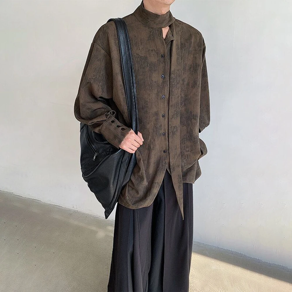 Summer Men's Chinese Ribbon Solid Color Long-Sleeved Shirt Retro Fashion Trend Leisure Loose Simple Breathable Niche Men's Tops
Summer Men's Chinese Ribbon Solid Color Long-Sleeved Shirt Retro Fashion Trend Leisure Loose Simple Breathable Niche Men's Tops