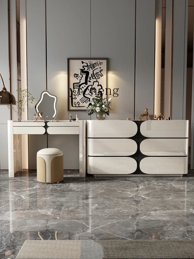 Zc Six-Drawer Cabinet Modern Minimalist Bedroom Minimalist Bedside Cabinet Living Room Storage Paint Side Cabinet
Zc Six-Drawer Cabinet Modern Minimalist Bedroom Minimalist Bedside Cabinet Living Room Storage Paint Side Cabinet