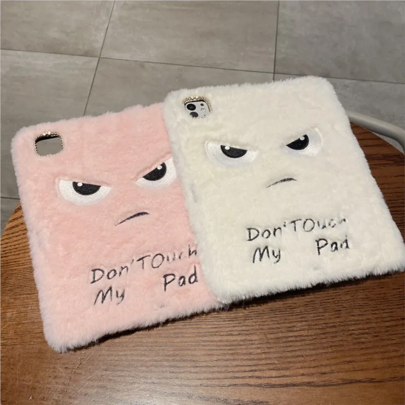 Emoticons with Pencil Holder Plush Fluffy Tablet Case for iPad Pro 11/12.9/13in 2018-2025 Air 11/13in M3 A16 (2025) Cover
Emoticons with Pencil Holder Plush Fluffy Tablet Case for iPad Pro 11/12.9/13in 2018-2025 Air 11/13in M3 A16 (2025) Cover