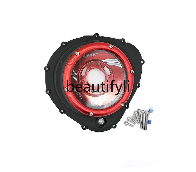 Applicable to 921 modified parts, transparent clutch cover, engine side cover accessories
Applicable to 921 modified parts, transparent clutch cover, engine side cover accessories