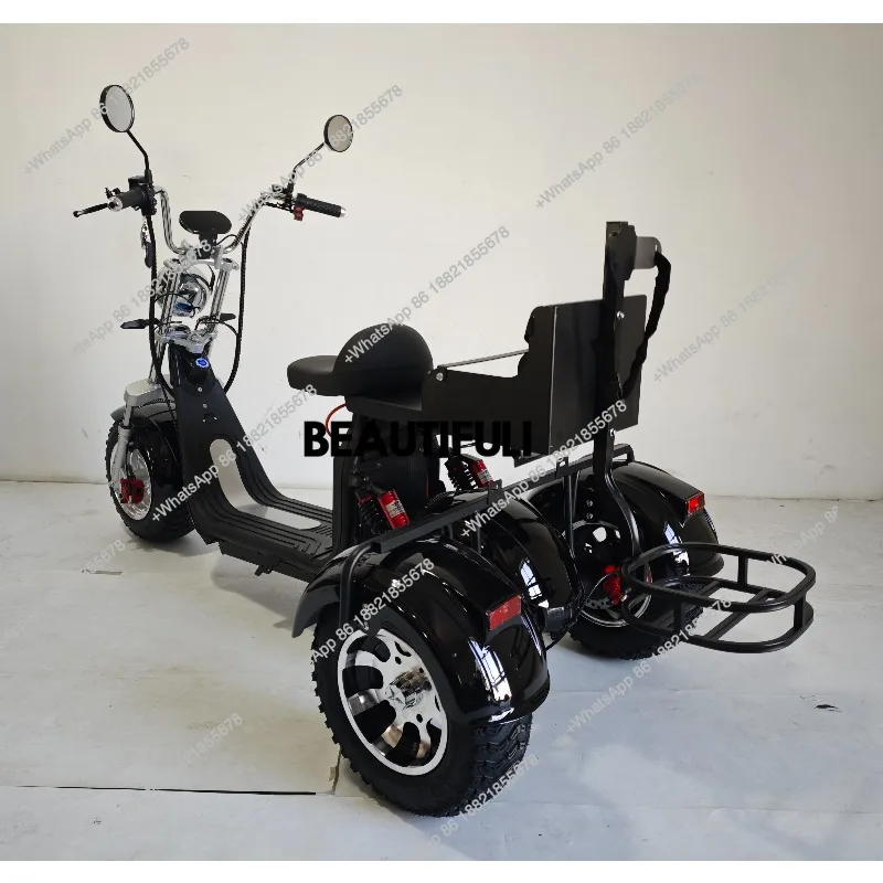 Modern Style Fat Tire 60v Golf Scooter Adult 3 Wheel Electric Scooter Tricycle Citycoco with Pedals tr
Modern Style Fat Tire 60v Golf Scooter Adult 3 Wheel Electric Scooter Tricycle Citycoco with Pedals tr