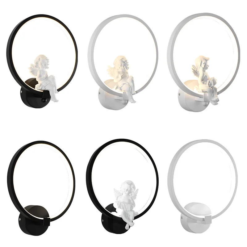 Modern Wall Light Creative Angel Bedroom Bedside Lamp LED Wall Lamp Modern Minimalist Corridor Hallway Living Room Wall Sconces
Modern Wall Light Creative Angel Bedroom Bedside Lamp LED Wall Lamp Modern Minimalist Corridor Hallway Living Room Wall Sconces