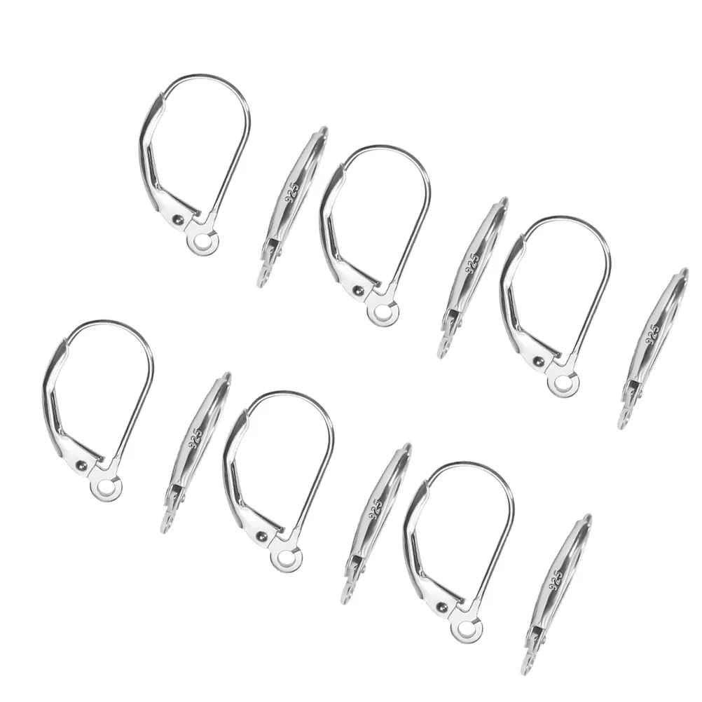 8Pcs Silver Earrings Hook Accessories Women Girls Jewelry Gift Supplies Sterling Elegant Ear Hanging
8Pcs Silver Earrings Hook Accessories Women Girls Jewelry Gift Supplies Sterling Elegant Ear Hanging