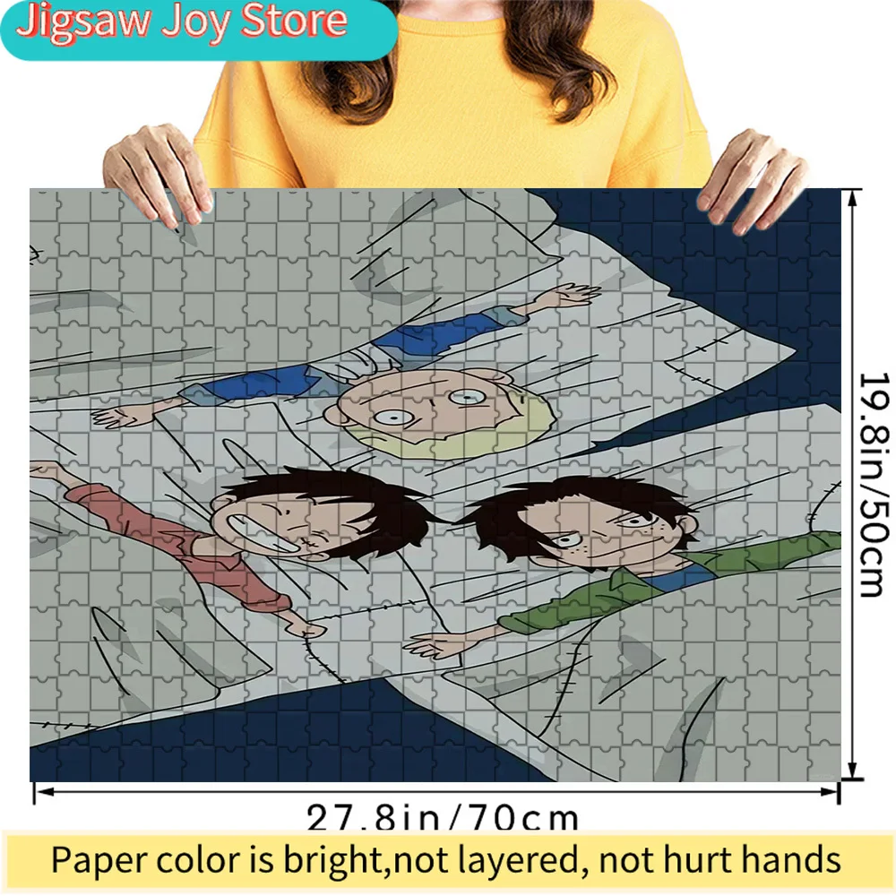 Премиум-пазл из бумаги: One Piece, Сцена хаоса в детстве братьев Асл, Аниме-арт, Высококачественный картонный пазл для всей семьи
Премиум-пазл из бумаги: One Piece, Сцена хаоса в детстве братьев Асл, Аниме-арт, Высококачественный картонный пазл для всей семьи