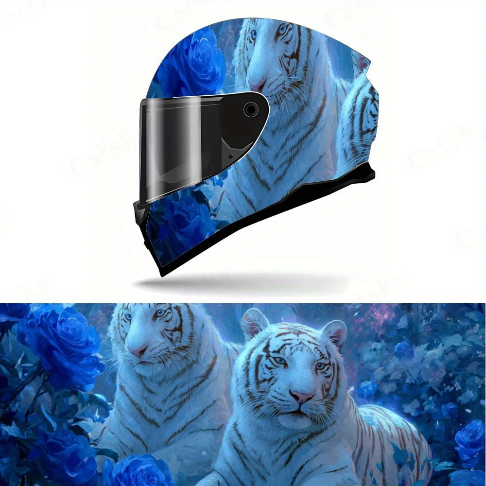 Cool Crystal - tiger Motorcycle Helmet PVC Protective Sticker, Motorcycle Helmet Exterior Decorative Accessory, Waterproof & Sel
Cool Crystal - tiger Motorcycle Helmet PVC Protective Sticker, Motorcycle Helmet Exterior Decorative Accessory, Waterproof & Sel
