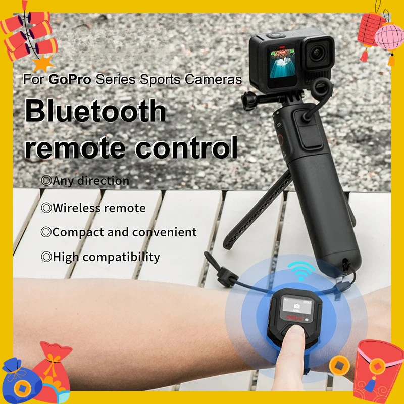 Universal Action Camera Remote Controls for GoPro Hero 13 12 11 GPS Wrist Watch Wireless Bluetooth Remote ControllerVlogging
Universal Action Camera Remote Controls for GoPro Hero 13 12 11 GPS Wrist Watch Wireless Bluetooth Remote ControllerVlogging