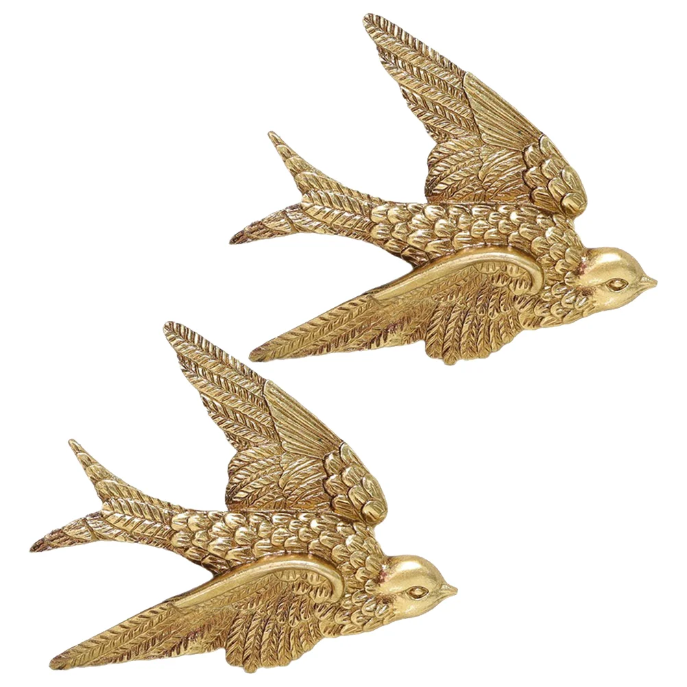 2 Pcs Resin Swallow Wall Decoration Modern Creative Bird Wall Hanging nament Lightweight Garden Statue
2 Pcs Resin Swallow Wall Decoration Modern Creative Bird Wall Hanging nament Lightweight Garden Statue