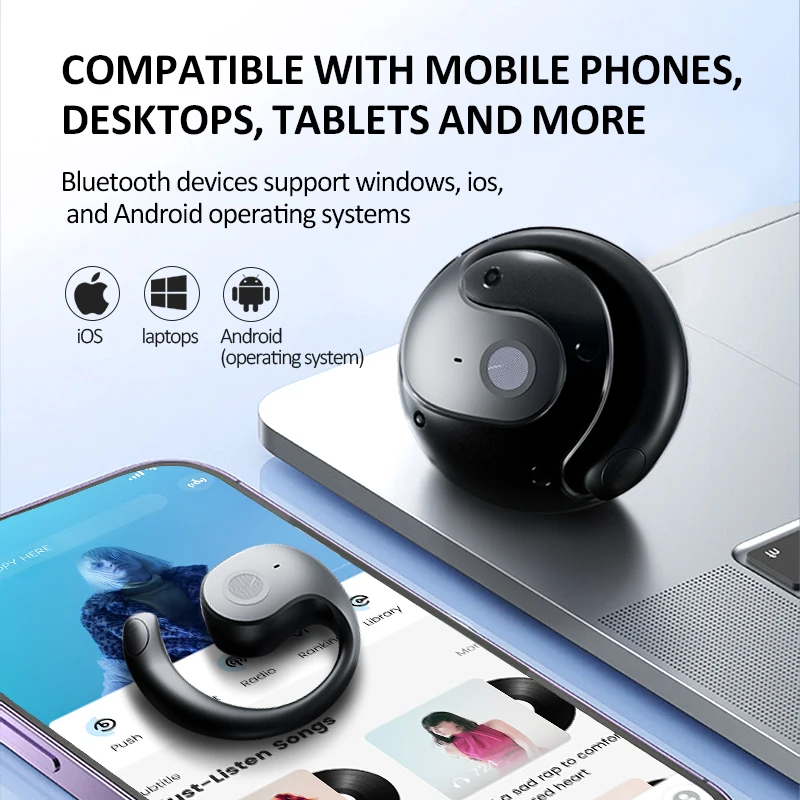 Wireless Headphones Bluetooth 5.4 Headset Stereo Sound Earphones Hanging Headphone High Quality wireless bluetooth headphones
Wireless Headphones Bluetooth 5.4 Headset Stereo Sound Earphones Hanging Headphone High Quality wireless bluetooth headphones