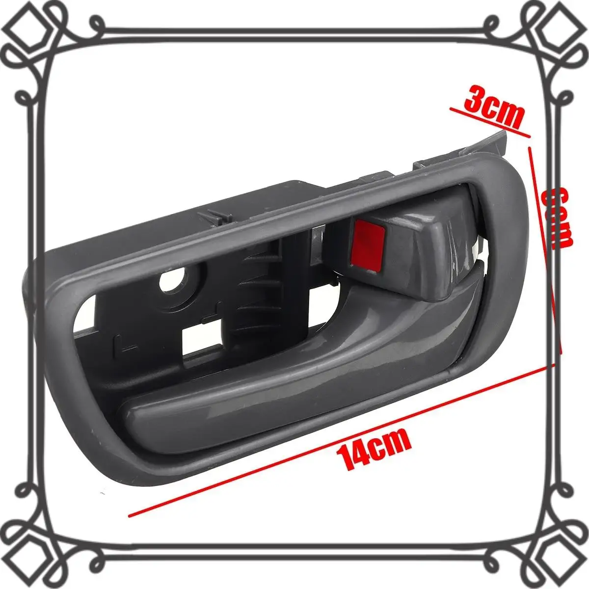 Q2-2X Left & Right Inner Interior Inside Door Handle For Toyota Camry CV36 2002-2006 69206-33030LH 69205-33040RH
Q2-2X Left & Right Inner Interior Inside Door Handle For Toyota Camry CV36 2002-2006 69206-33030LH 69205-33040RH