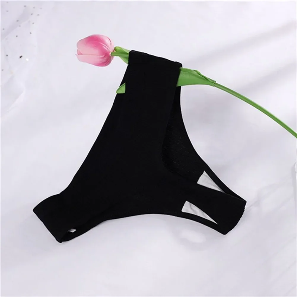 Women Cotton Threaded Crotch Anti-Exposure Low-Waist Thong Thread Underwear T-Shaped Briefs Girl Solid Soft Female G-string
Women Cotton Threaded Crotch Anti-Exposure Low-Waist Thong Thread Underwear T-Shaped Briefs Girl Solid Soft Female G-string