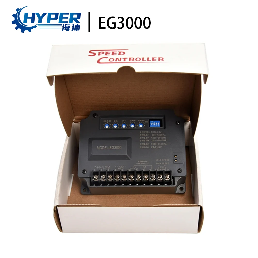 EG3000 EG3002 EG2000 Электронный регулятор скорости двигателя Панель генератора Полностью заменяет регулятор скорости Kutai
EG3000 EG3002 EG2000 Электронный регулятор скорости двигателя Панель генератора Полностью заменяет регулятор скорости Kutai