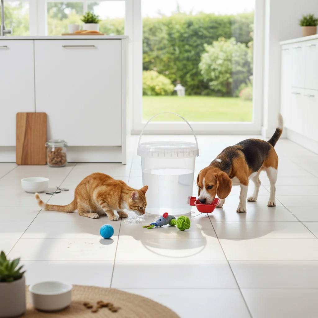 Feline Dog Water Fountain No Power Needed Automatic Pet Water Dispenser Pet Care Easy Refill for Dogs
Feline Dog Water Fountain No Power Needed Automatic Pet Water Dispenser Pet Care Easy Refill for Dogs