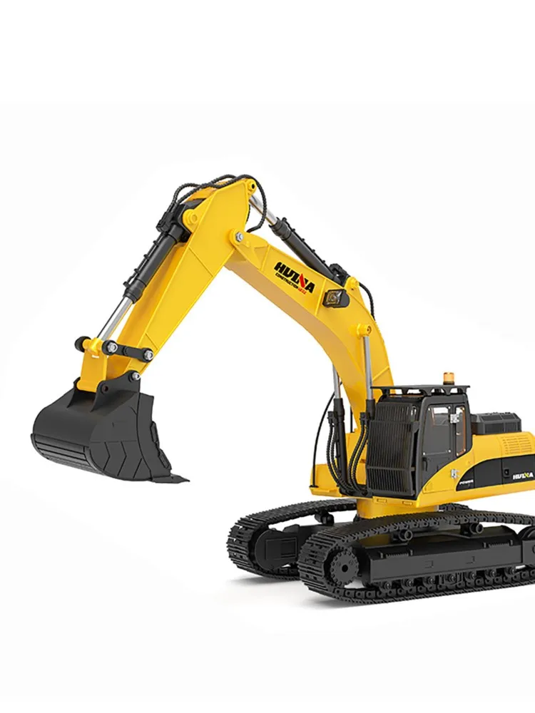 1/14 Metal HUINA New Upgrade 580 Excavator Model Engineering Vehicle Electric Ball Grabber 360 Rotating Shear Claw Sound Lights
1/14 Metal HUINA New Upgrade 580 Excavator Model Engineering Vehicle Electric Ball Grabber 360 Rotating Shear Claw Sound Lights
