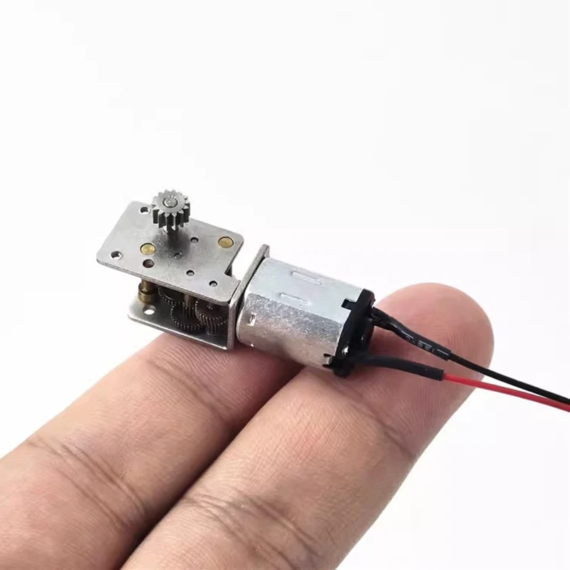 Small Mini N20 Full Metal Gear Motor DC 3V 3.7V 20RPM Slow Speed Right Angle 14 Teeth Output Gear Shaft DIY 3D Printer Robot
Small Mini N20 Full Metal Gear Motor DC 3V 3.7V 20RPM Slow Speed Right Angle 14 Teeth Output Gear Shaft DIY 3D Printer Robot