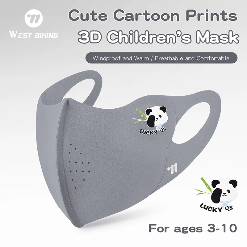 WEST BIKING Children's 3D Winter Mask 10A Antibacterial Fabric Face Mask Windproof Warm Breathable Mask for Ages 3-10 Kids Gifts
WEST BIKING Children's 3D Winter Mask 10A Antibacterial Fabric Face Mask Windproof Warm Breathable Mask for Ages 3-10 Kids Gifts
