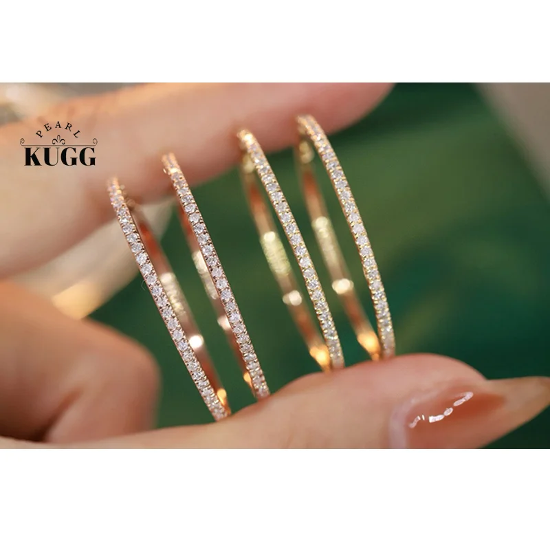 KUGG серьги из 100% желтого или розового золота 18 карат, женские серьги-кольца из настоящего натурального бриллианта 0,60 карата, модные вечерние украшения в стиле INS
KUGG серьги из 100% желтого или розового золота 18 карат, женские серьги-кольца из настоящего натурального бриллианта 0,60 карата, модные вечерние украшения в стиле INS