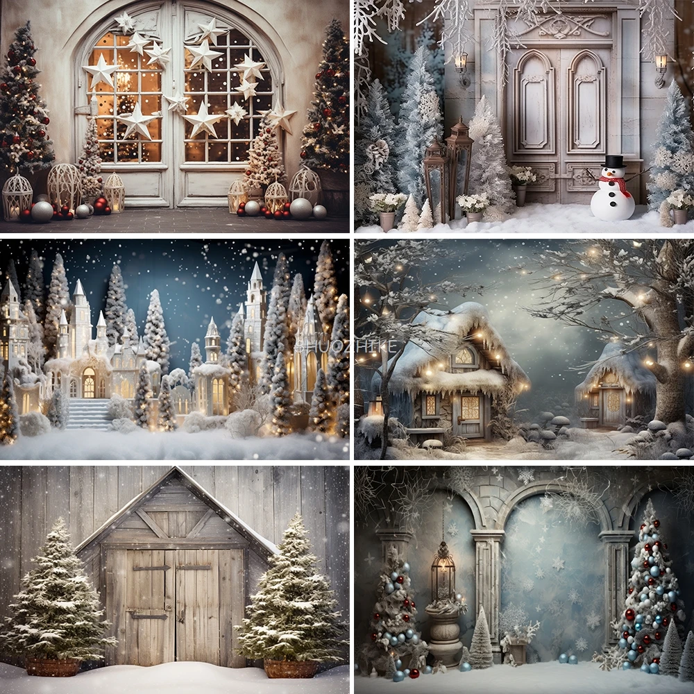 Christmas Backdrops Xmas Tree Gifts Winter Snow Family Party Decor Photography Background for Photobooth Photo Studio
Christmas Backdrops Xmas Tree Gifts Winter Snow Family Party Decor Photography Background for Photobooth Photo Studio