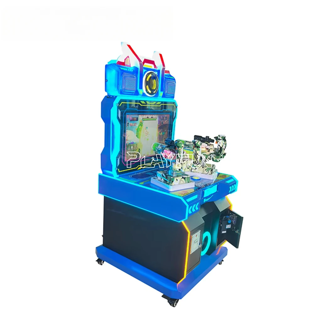Playfun Hot Sale 2 Players Children Twin Gunner Indoor Shooting Cheap Kids Arcade Game Machine For Amusement Game Center
Playfun Hot Sale 2 Players Children Twin Gunner Indoor Shooting Cheap Kids Arcade Game Machine For Amusement Game Center