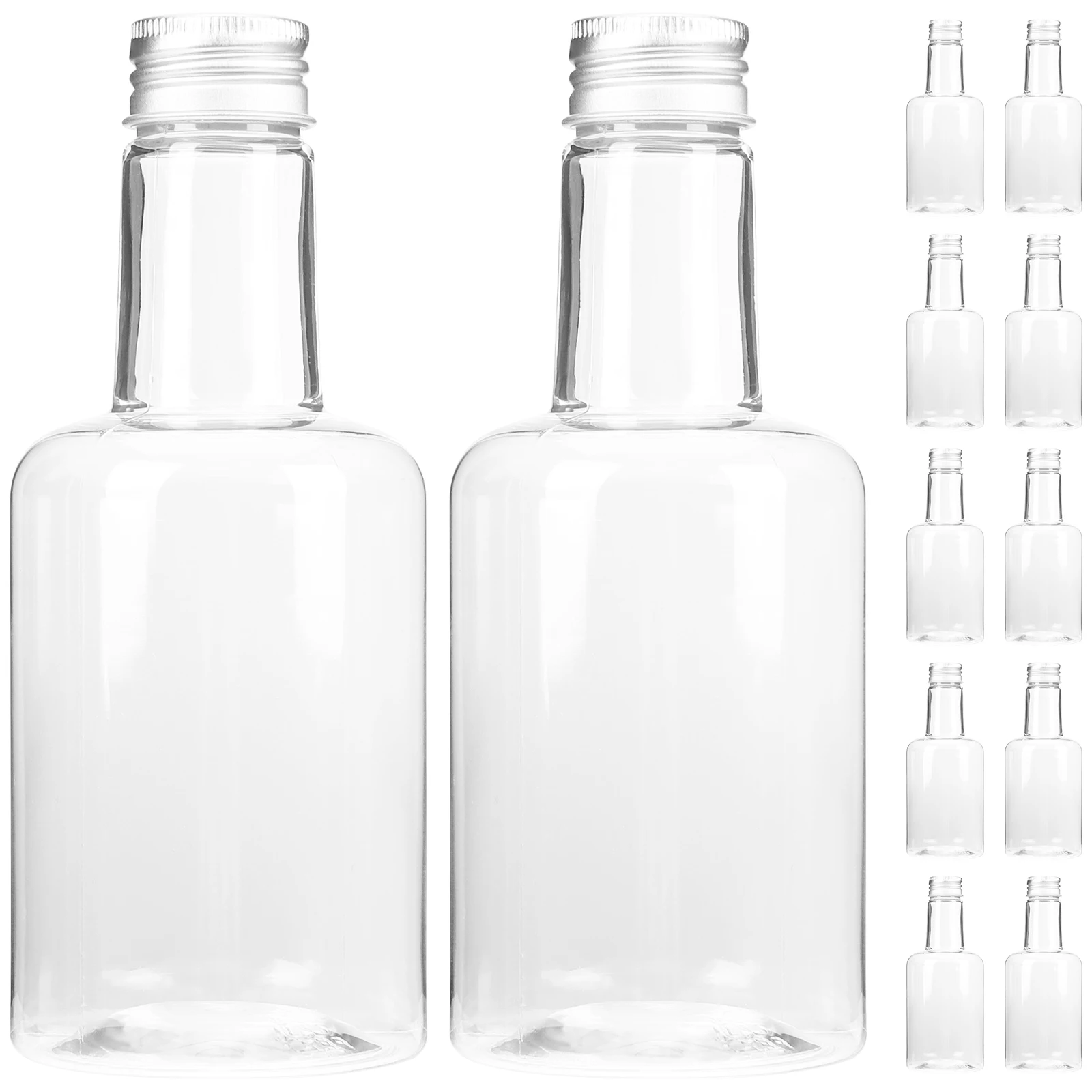 12pcs Juice Bottle Empty Beverage Portable Container Pet Party Drinks Packing Bottles Safe Material Sealed Lid Storage Kitchen
12pcs Juice Bottle Empty Beverage Portable Container Pet Party Drinks Packing Bottles Safe Material Sealed Lid Storage Kitchen