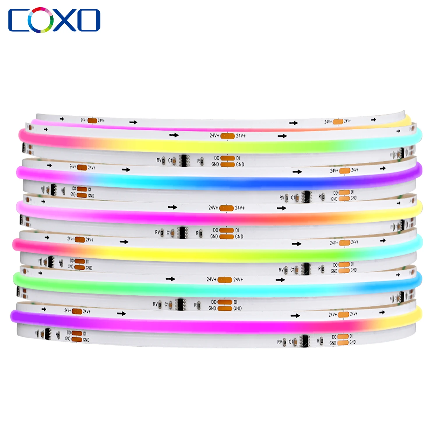 FCOB SPI RGB IC Светодиодная лента WS2811 Адресная 420 светодиодов/м Цвет мечты WS2812B Гибкие FOB COB высокой плотности RA90 DC24V
FCOB SPI RGB IC Светодиодная лента WS2811 Адресная 420 светодиодов/м Цвет мечты WS2812B Гибкие FOB COB высокой плотности RA90 DC24V