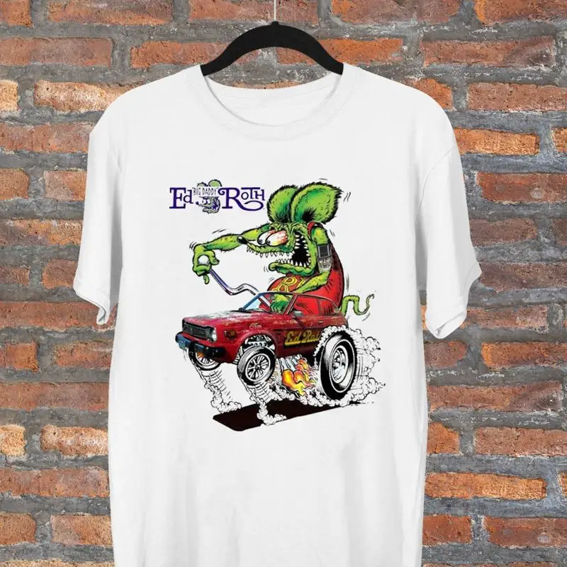 New Ed Roth Rat Fink Cotton For Fan White S 2345XL T shirt TMB1044
New Ed Roth Rat Fink Cotton For Fan White S 2345XL T shirt TMB1044