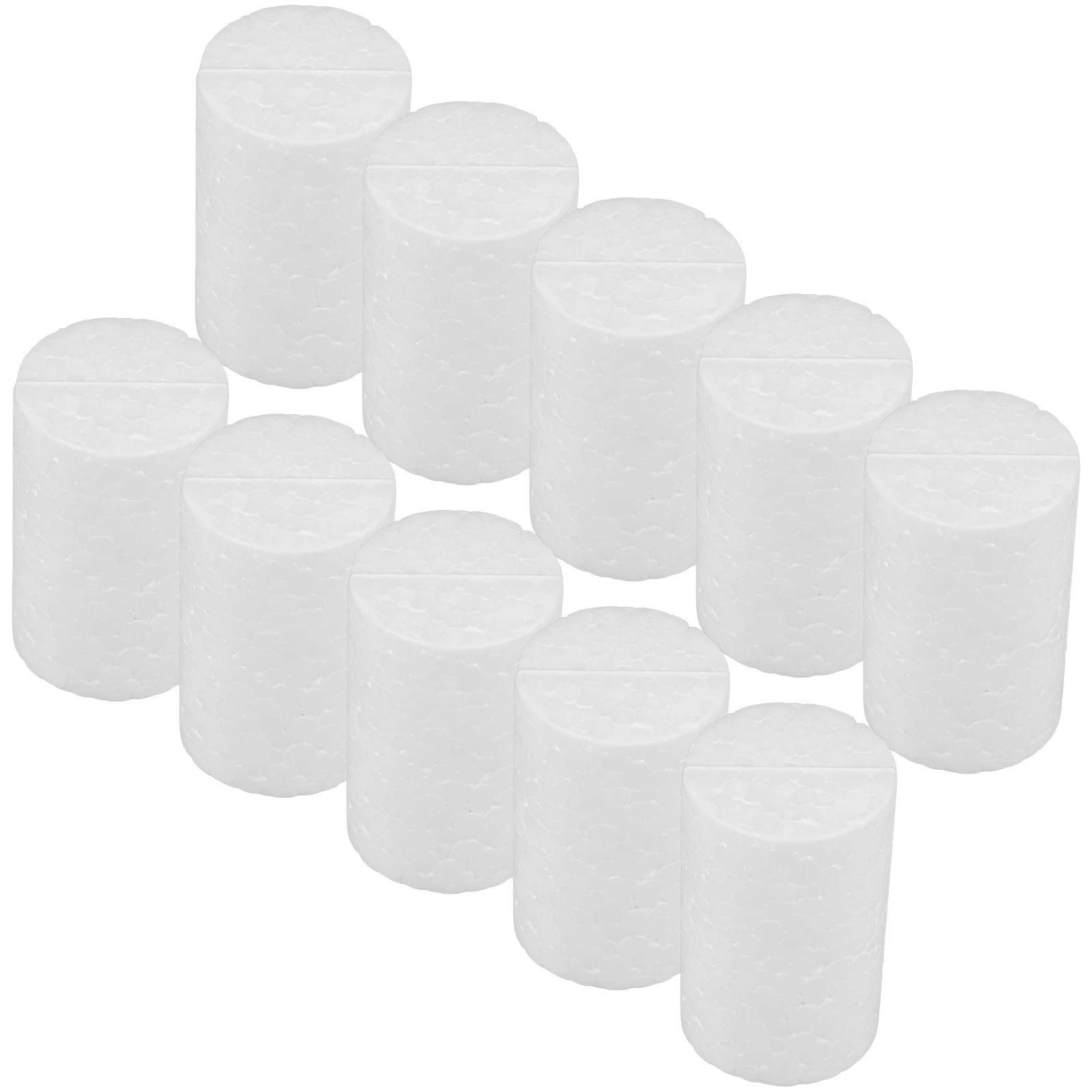 10pcs Cylinder Cylindrical Decoration Round White Diy Balls Christmas Foam Balls Foam Cylinders For Crafts Holiday Decorations
10pcs Cylinder Cylindrical Decoration Round White Diy Balls Christmas Foam Balls Foam Cylinders For Crafts Holiday Decorations