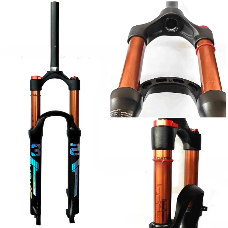 Mountain bike air pressure front fork 26 inch 27.5 inch 29 inch shock absorption gas fork magnesium alloy gas
Mountain bike air pressure front fork 26 inch 27.5 inch 29 inch shock absorption gas fork magnesium alloy gas