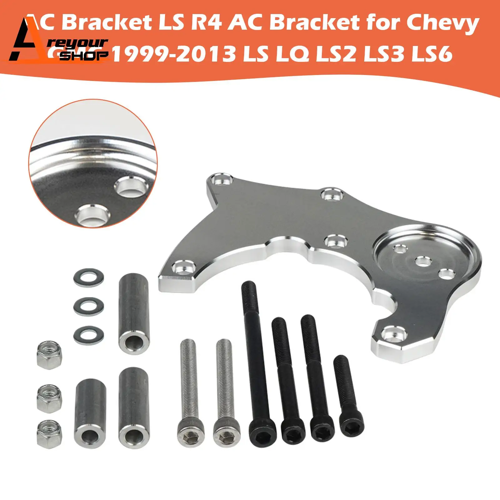Кронштейн переменного тока LS R4 Кронштейн переменного тока для Chevy GMC 1999-2013 LS LQ LS2 LS3 LS6
Кронштейн переменного тока LS R4 Кронштейн переменного тока для Chevy GMC 1999-2013 LS LQ LS2 LS3 LS6