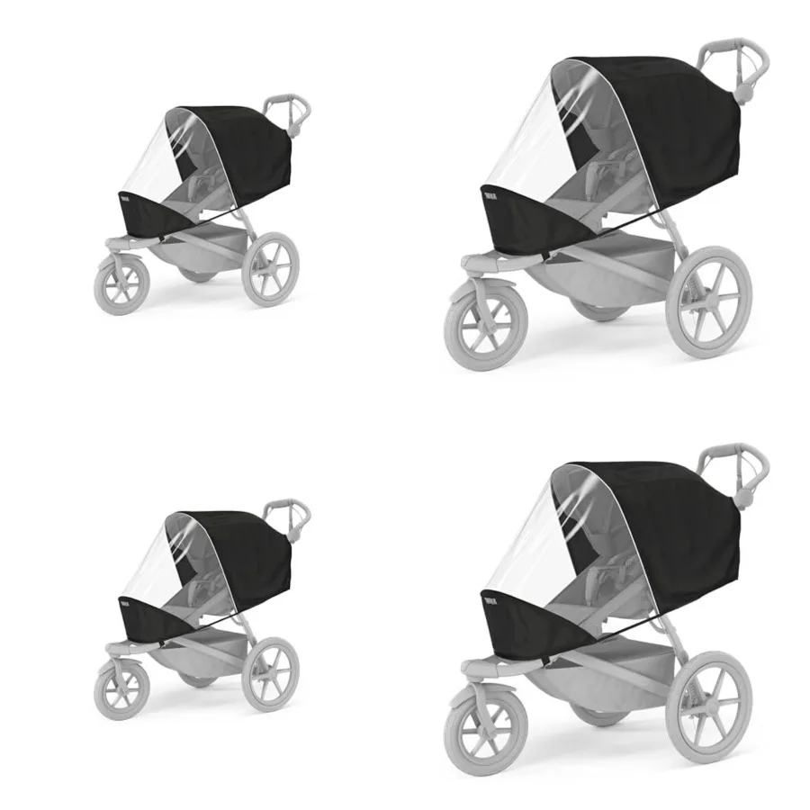 Urban Glide 3 rain Cover, Black
Urban Glide 3 rain Cover, Black
