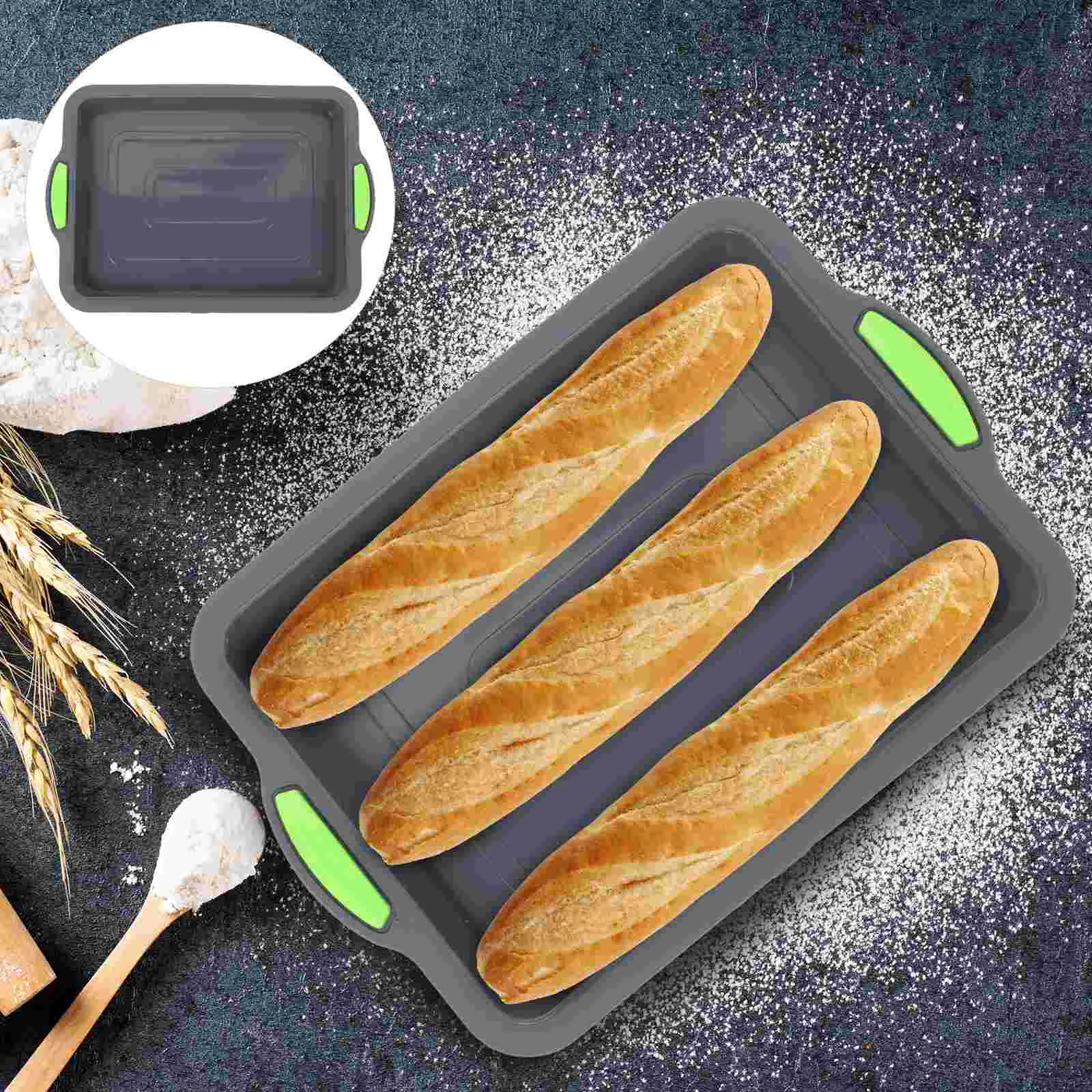 Silicone Cake Pan Professional Mold Bread Baking Supply Oven Multi-function Bakery Roasting
Silicone Cake Pan Professional Mold Bread Baking Supply Oven Multi-function Bakery Roasting
