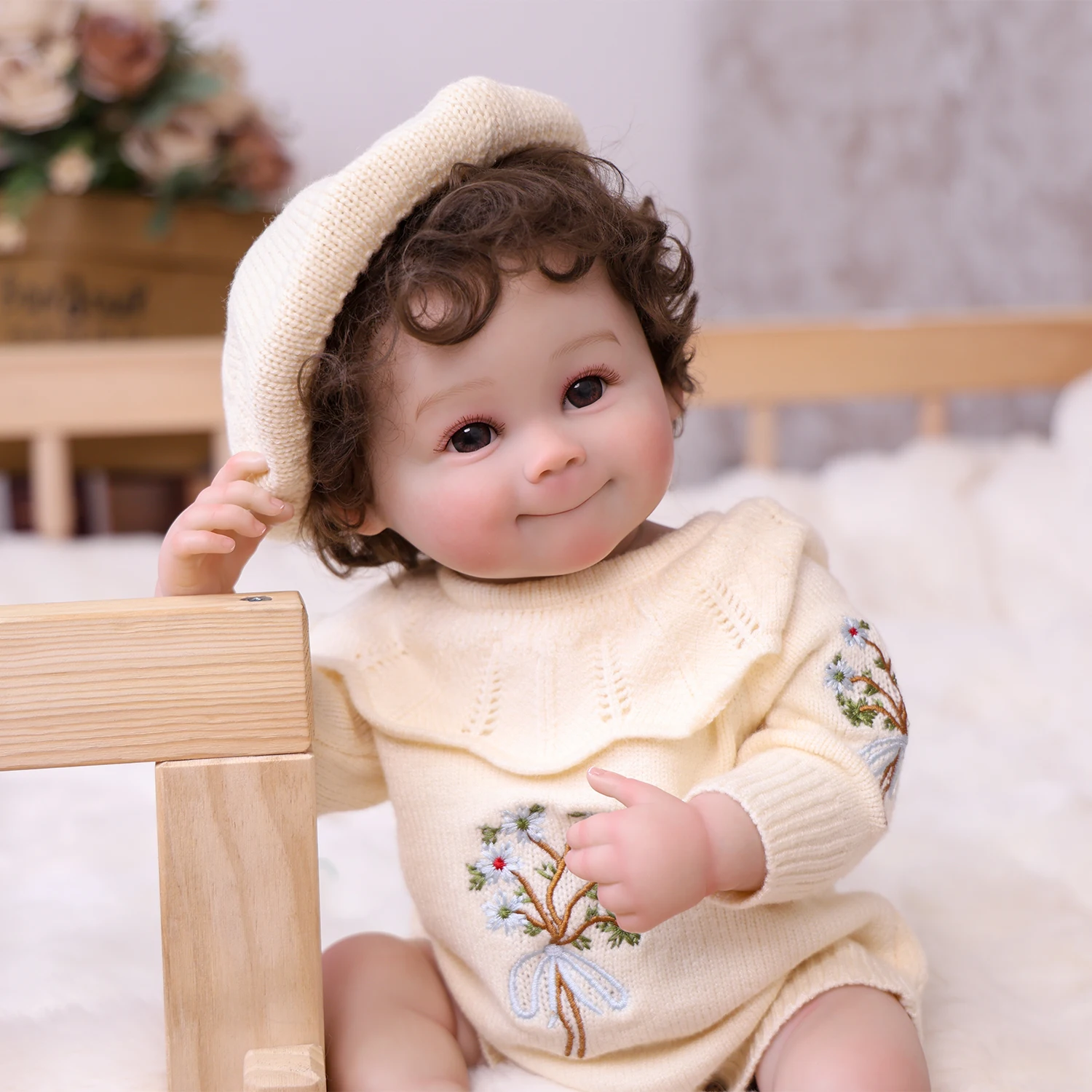 20 Inch Reborn Baby Doll de Silicone Vinyl Body Soft Touch Newborn Girl Doll Collector's Gift
20 Inch Reborn Baby Doll de Silicone Vinyl Body Soft Touch Newborn Girl Doll Collector's Gift