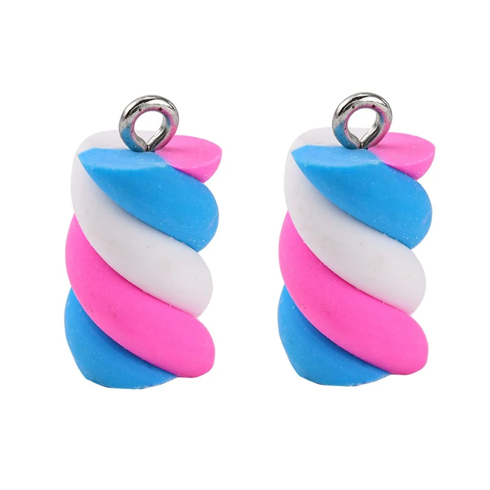 20pcs Handmade Polymer Clay with Tone Iron Findings Marshmallow Colorful 17~19x9~10x9~10mm Hole: 2mm
20pcs Handmade Polymer Clay with Tone Iron Findings Marshmallow Colorful 17~19x9~10x9~10mm Hole: 2mm