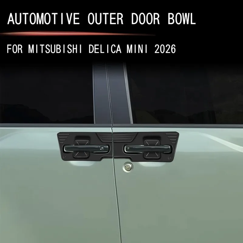 Car Exterior Accessories For Delica MINI 2026- Door Bowl Trim Cover Sticker Car Outer Door Bowl Replacement Part
Car Exterior Accessories For Delica MINI 2026- Door Bowl Trim Cover Sticker Car Outer Door Bowl Replacement Part